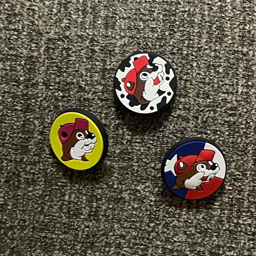 Bucees croc charms new never used